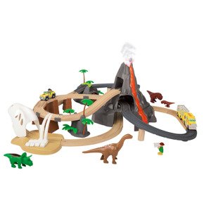 Playtive Dřevěná železnice City Express / Dinoland (Dinoland)