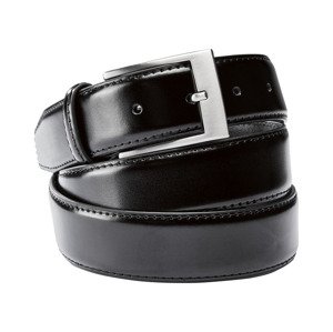LIVERGY Pánský pásek (125, černá)