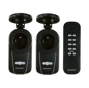 Silvercrest® Sada interiérových / exteriérových rádiových zásuvek, 5dílná / 3dílná (sada venkovní, 3dílná)