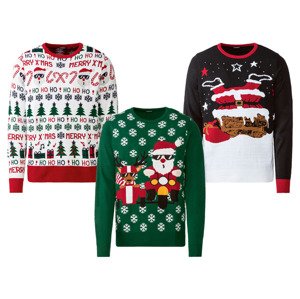 LIVERGY® Pánský vánoční svetr (adult#male)
