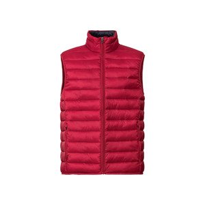 LIVERGY® Pánská prošívaná vesta (adult#male#ne, S (44/46), červená)