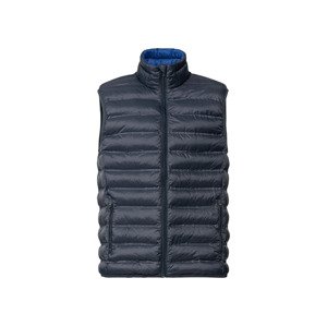 LIVERGY® Pánská prošívaná vesta (adult#male#ne, S (44/46), námořnická modrá)