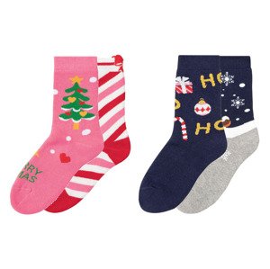 pepperts!® Dívčí vánoční termo ponožky s BIO bavlno (child 2 years onwards#female)