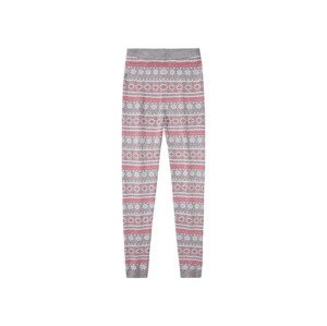 pepperts!® Dívčí vánoční pletené legíny (šedá, 134-140)