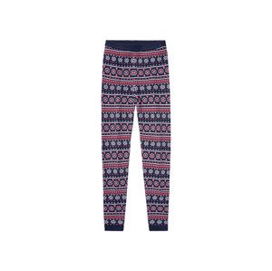 pepperts!® Dívčí vánoční pletené legíny (navy modrá, 158/164)