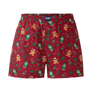 Happy Shorts Pánské boxerky (M, červená)