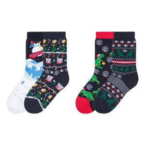 pepperts Chlapecké vánoční termo ponožky s BIO ba