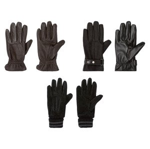LIVERGY® Pánské kožené rukavice (adult#male)