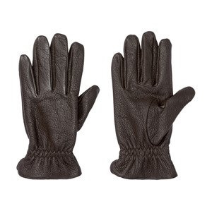 LIVERGY Pánské kožené rukavice (8,5, tmavě hnědá)