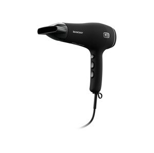 SILVERCREST® PERSONAL CARE Vysoušeč vlasů s iontovou technologií SHTK 2000 A1 (černá)