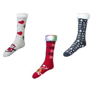 esmara® Dámské vánoční ponožky s LED (adult#female)