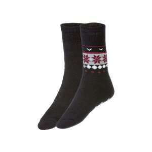 esmara® Dámské termo ponožky, 2 páry (adult#female, 35/38, černá)