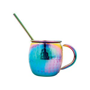ERNESTO® Sada šálků Moscow Mule, 4dílná (duha)