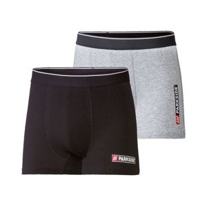 PARKSIDE® Pánské boxerky (adult#male#ne#undershorts, 4/S, černá/šedá)