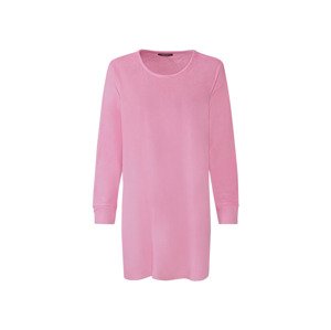esmara® Dámské plyšové triko s dlouhými rukávy (adult#female#ne, L (44/46), růžová)