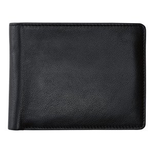 LIVERGY® Pánská kožená peněženka (adult, černá)