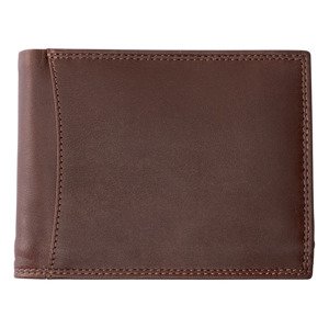 LIVERGY® Pánská kožená peněženka (adult, koňaková)