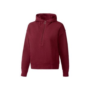CRIVIT Dámská mikina (adult#female, M (40/42), tmavě červená)