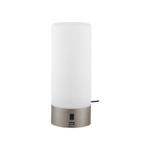 Livarno home Stolní LED lampa s USB (válec)