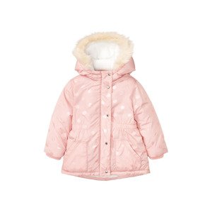 lupilu® Dívčí zimní bunda (child#female#ne, 86, světle růžová)