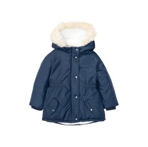 lupilu® Dívčí zimní bunda (child#female#ne, 86, navy modrá)