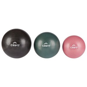 CRIVIT Cvičební pomůcka na jógu (3dílná sada míčů)