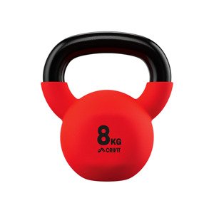 Crivit Posilovací činka Kettlebell, 8 kg