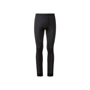 LIVERGY® Pánské merino spodní termo kalhoty, 100 % merino vlna (adult#male#ne#pants, 4/S)