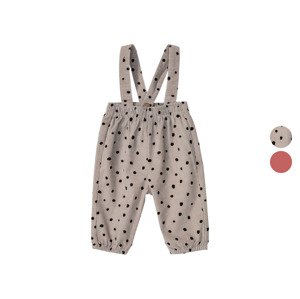 lupilu® Dětské kalhoty s kšandami BIO (baby/infant#male#ne)