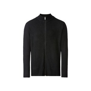 LIVERGY® Pánský pletený svetr (adult#male#ne, M (48/50), černá)