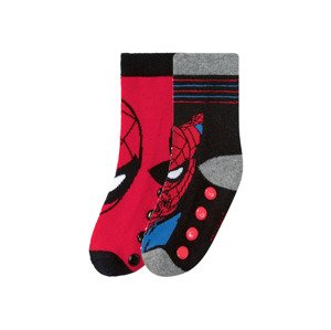 Chlapecké ponožky, 2 páry (23/26, Spiderman)