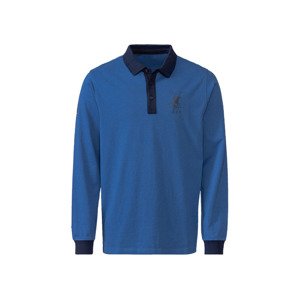 LIVERGY® U.S. Grand Polo Pánské polotriko s dlouh (adult#male#ne, M (48/50), modrá)