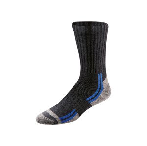 PARKSIDE® Pánské pracovní ponožky (43/46, černá/šedá/modrá)