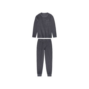 pepperts!® Chlapecké froté pyžamo  (child#male, 134/140, navy modrá)