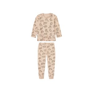 lupilu® Chlapecké froté pyžamo  (98/104, béžová)