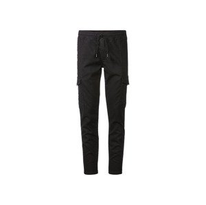LIVERGY® Pánské cargo kalhoty (46, černá)