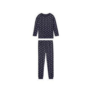 lupilu® Chlapecké pyžamo s BIO bavlnou  (98/104, šedá / navy modrá)