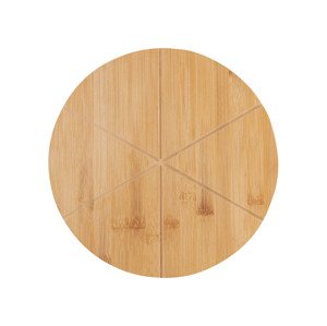 ERNESTO® Bambusové prkénko na pizzu, Ø 31 cm