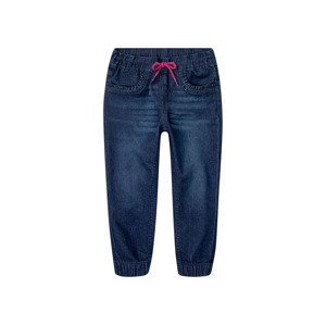 lupilu® Dívčí džíny „Jogger" (child#female#ne, 116, tmavě modrá)