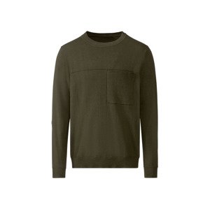 LIVERGY® Pánský úpletový svetr (M (48/50), olivová)