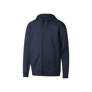 CRIVIT Pánská tepláková mikina (adult#male#ne, XL (56/58), navy modrá)
