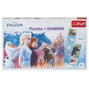 Trefl Hra puzzle (Ledové království 2)