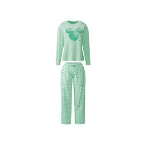 Dámské pyžamo (adult#female, XS (32/34), zelená)